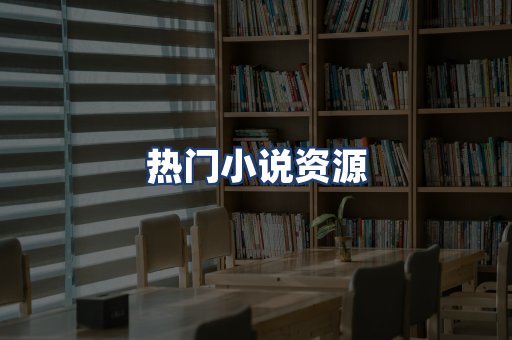 热门小说资源
